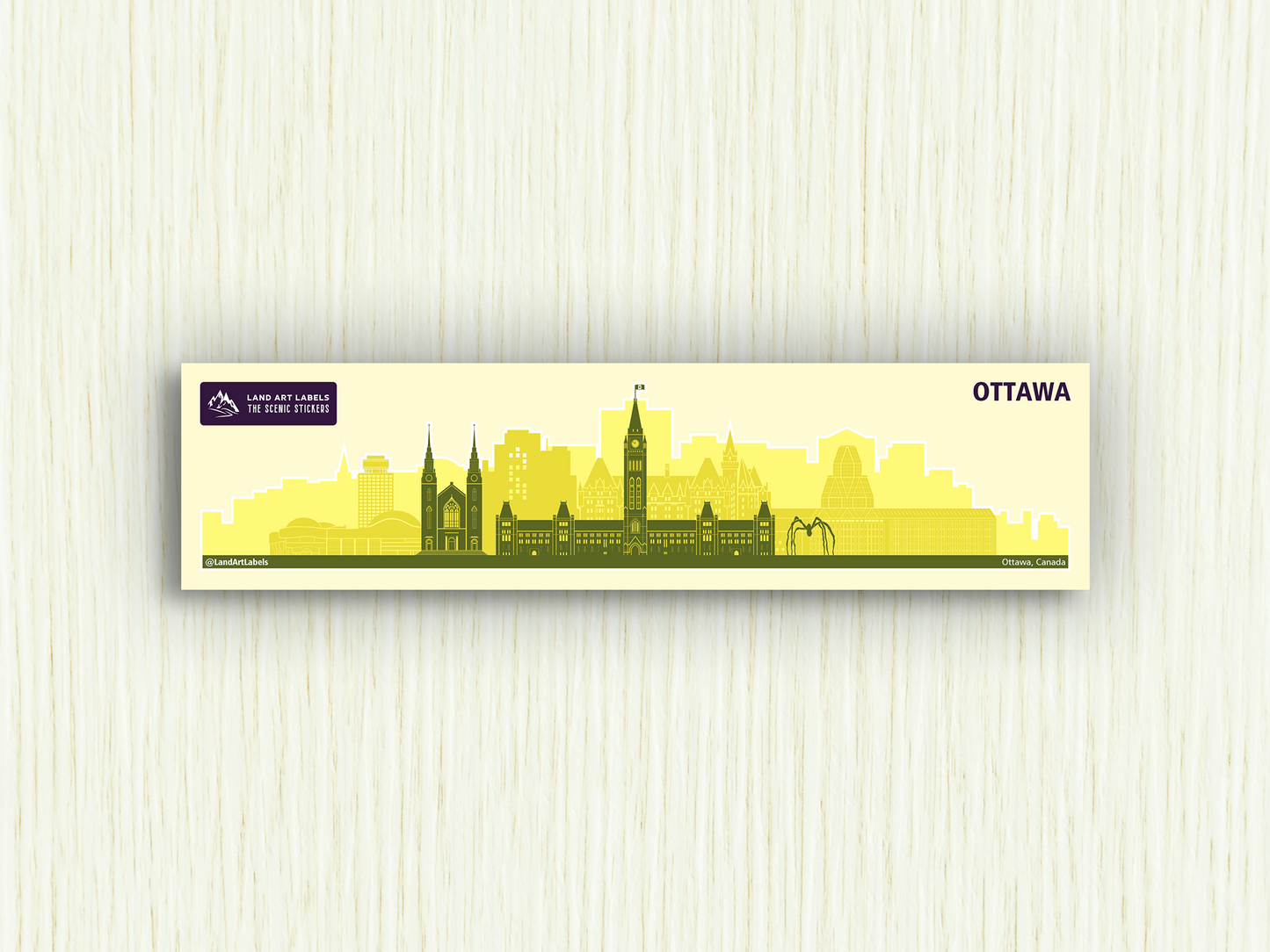 Ottawa - City Wrap Sticker