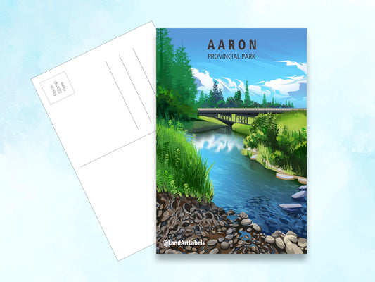 Aaron Provincial Park - Postcard