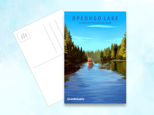 Algonquin Provincial Park, Opeongo Lake - Postcard