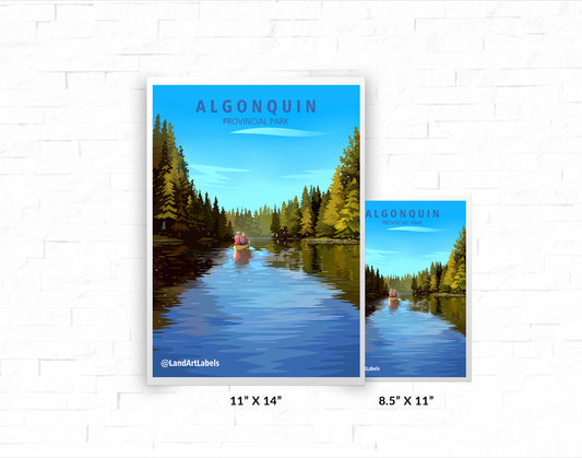 Algonquin Provincial Park, Opeongo Lake - Poster