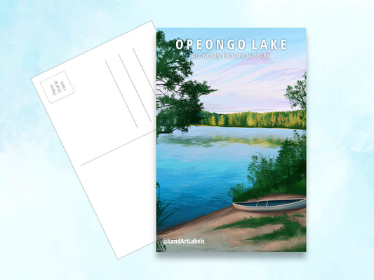 Algonquin Provincial Park, Opeongo Lake - Postcard