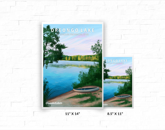 Algonquin Provincial Park, Opeongo Lake - Poster