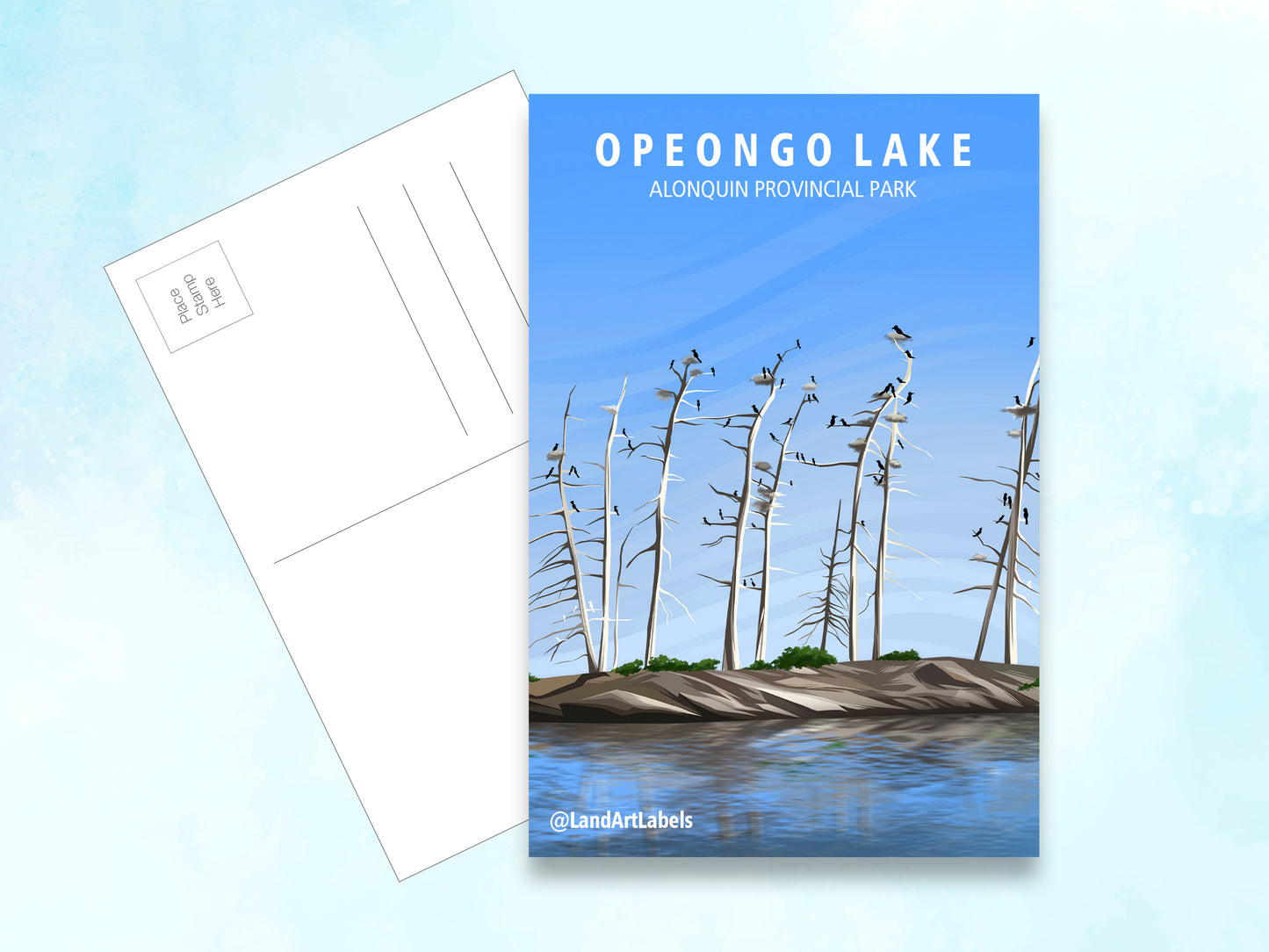 Algonquin Provincial Park, Opeongo Lake - Postcard