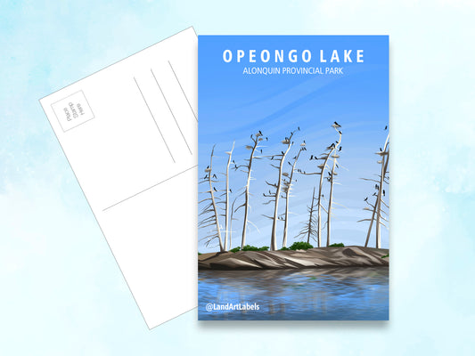 Algonquin Provincial Park, Opeongo Lake - Postcard