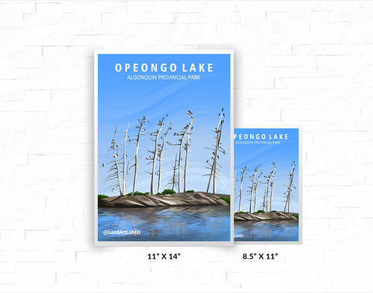 Algonquin Provincial Park, Opeongo Lake - Poster