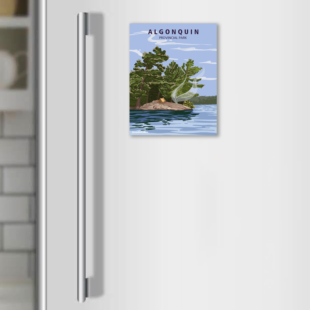 Algonquin Provincial Park, Campsite - Magnet