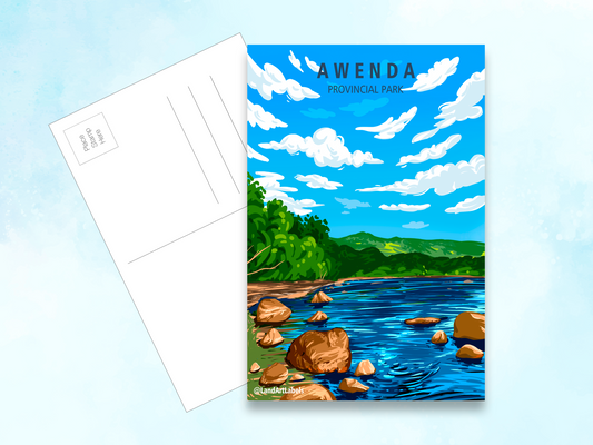Awenda Provincial Park - Postcard