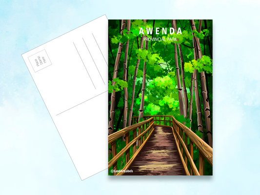 Awenda Provincial Park - Postcard