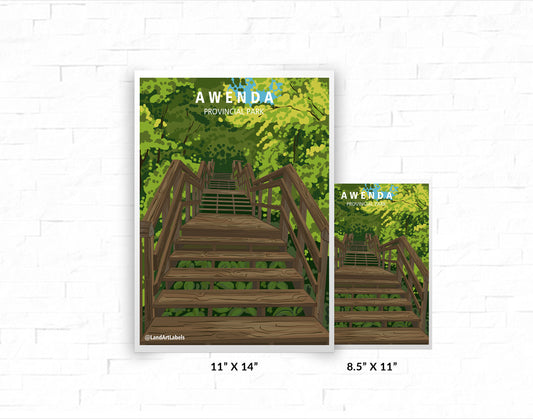 Awenda Provincial Park - Poster