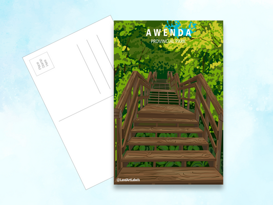 Awenda Provincial Park - Postcard
