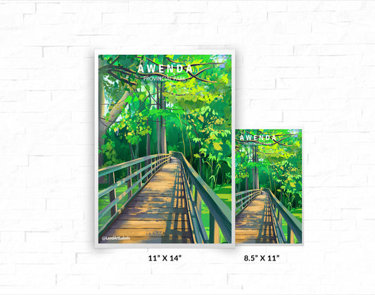 Awenda Provincial Park - Poster
