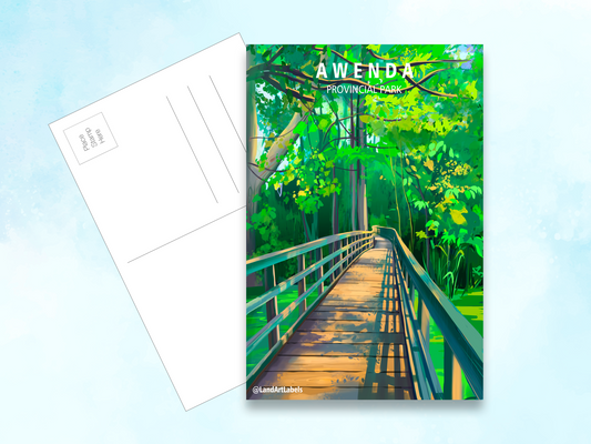 Awenda Provincial Park - Postcard