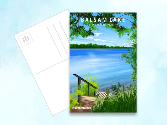 Balsam Lake Provincial Park - Postcard