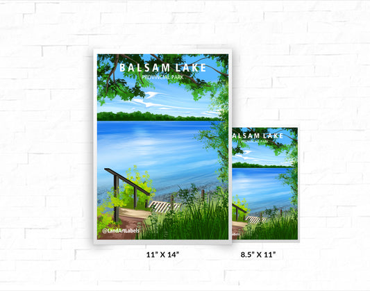 Balsam Lake Provincial Park - Poster