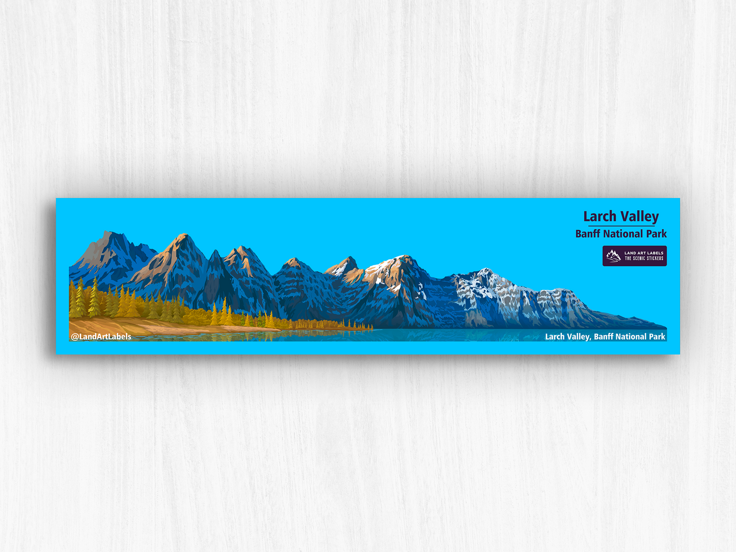 Banff National Park, Larch Valley - Wrap Sticker