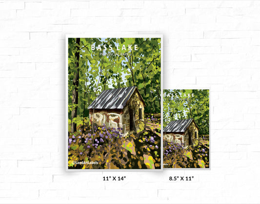 Bass Lake Provincial Park - Poster