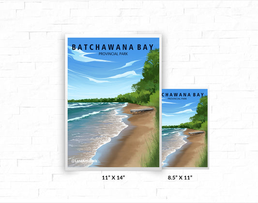 Batchwana Bay Provincial Park - Poster