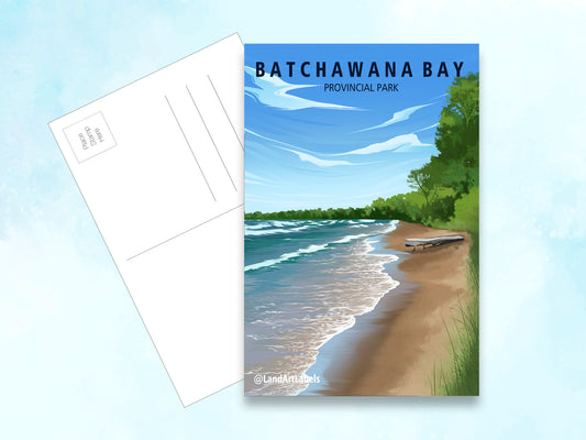 Batchwana Bay Provincial Park - Postcard