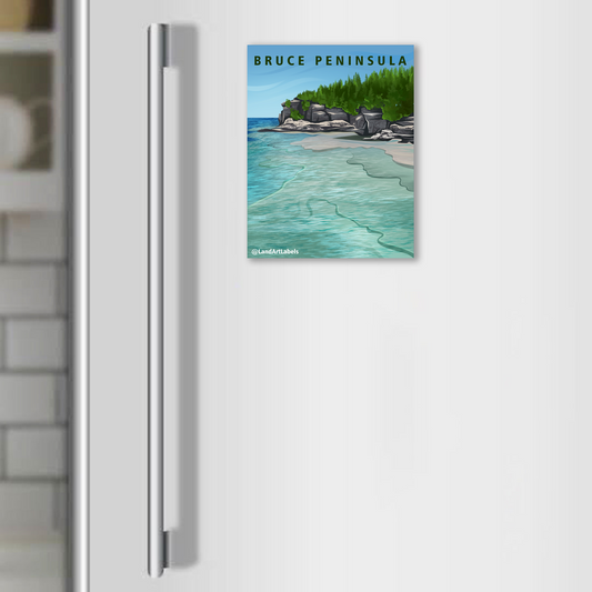 Bruce Peninsula National Park, Beach - Magnet