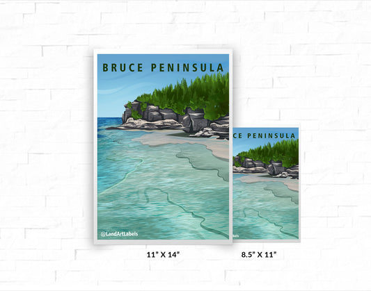 Bruce Peninsula National Park, Beach - Poster