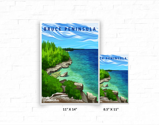 Bruce Peninsula National Park - Poster
