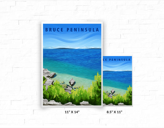 Bruce Peninsula National Park - Poster