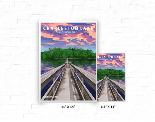 Charleston Lake Provincial Park - Poster