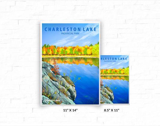 Charleston Lake Provincial Park - Poster