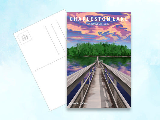 Charleston Lake Provincial Park - Postcard