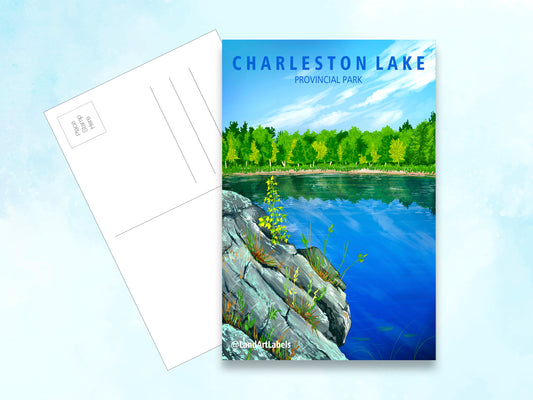 Charleston Lake Provincial Park - Postcard