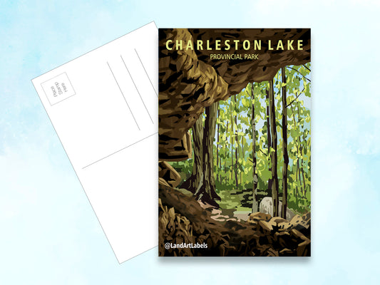 Charleston Lake Provincial Park - Postcard