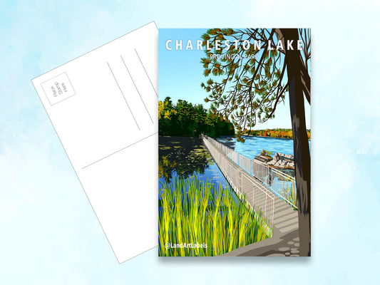 Charleston Lake Provincial Park - Postcard