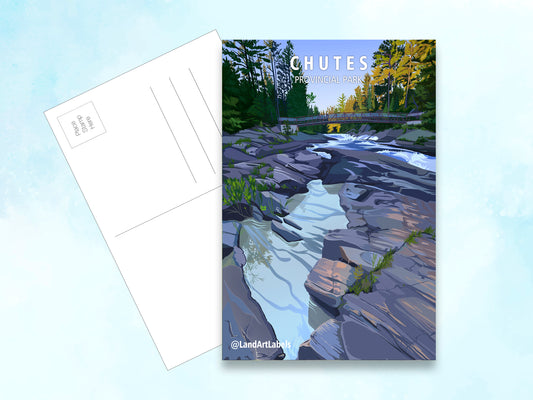 Chutes Provincial Park - Postcard