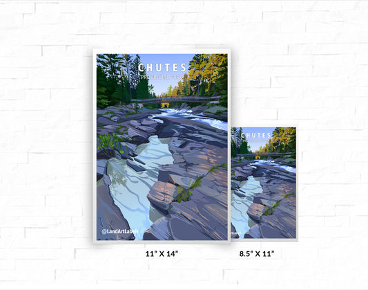 Chutes Provincial Park - Poster