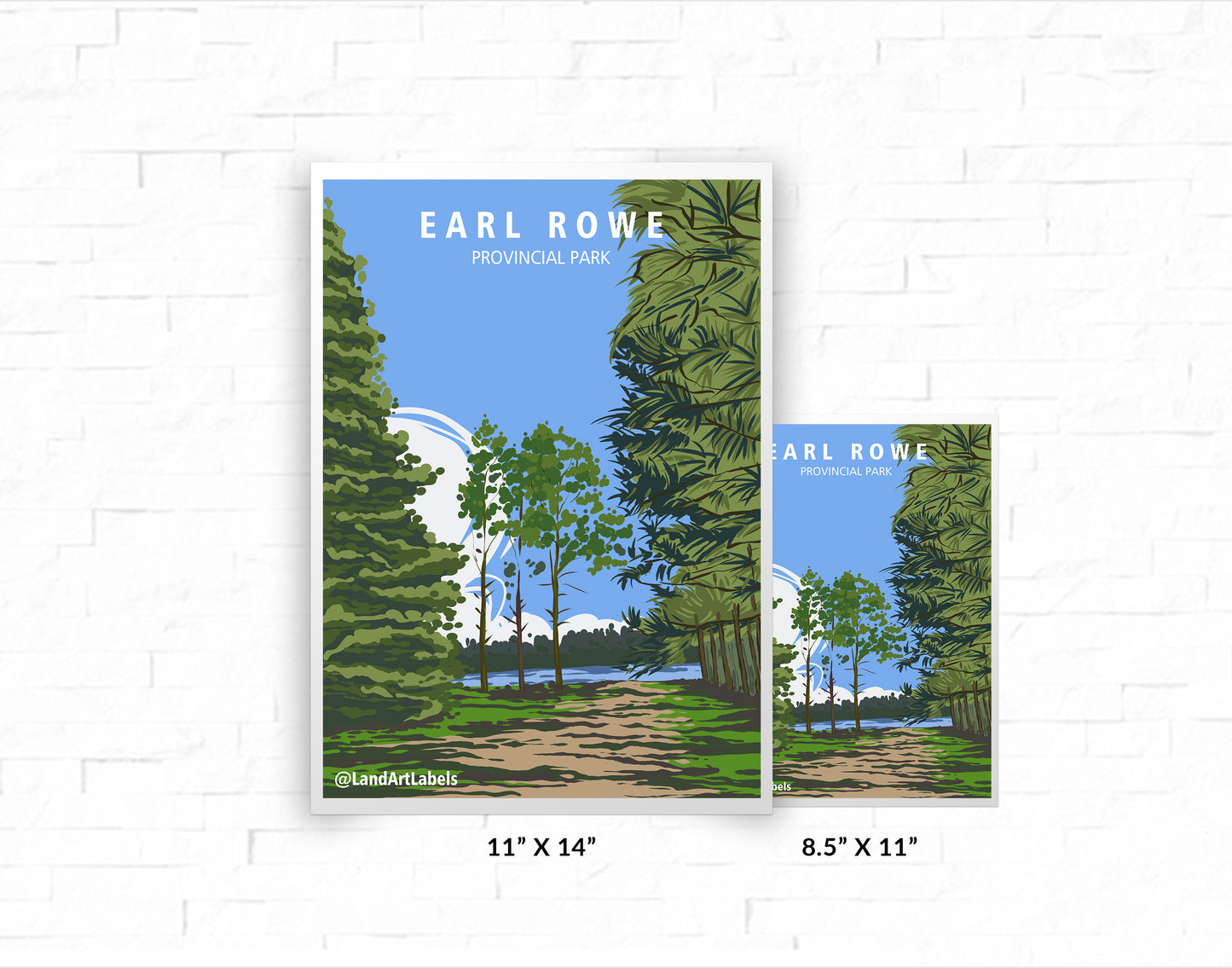 Earl Rowe Provincial Park - Poster