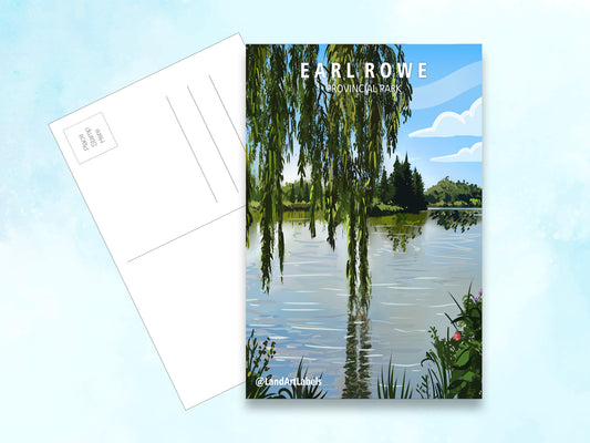 Earl Rowe Provincial Park - Postcard