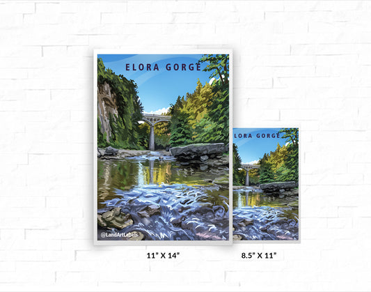 Elora Gorge - Poster