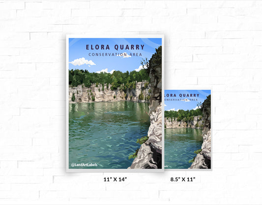 Elora Quarry - Poster