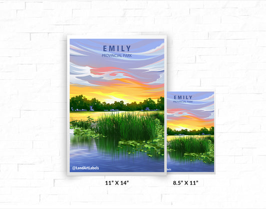 Emily Provincial Park - Poster