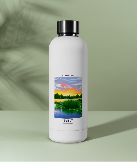 Emiliy Provincial Park, Sunset - Card Sticker