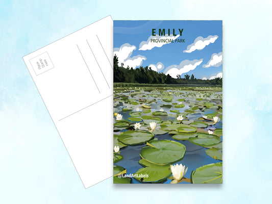 Emily Provincial Park - Postcard