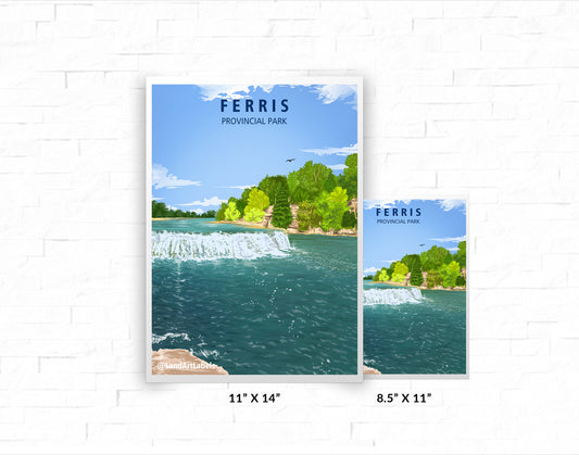 Ferris Provincial Park, Trent River - Poster