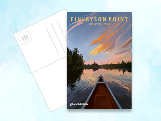 Finlayson Point Provincial Park - Postcard