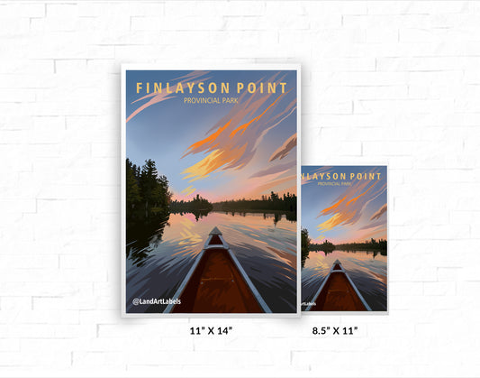 Finlayson Point Provincial Park - Poster