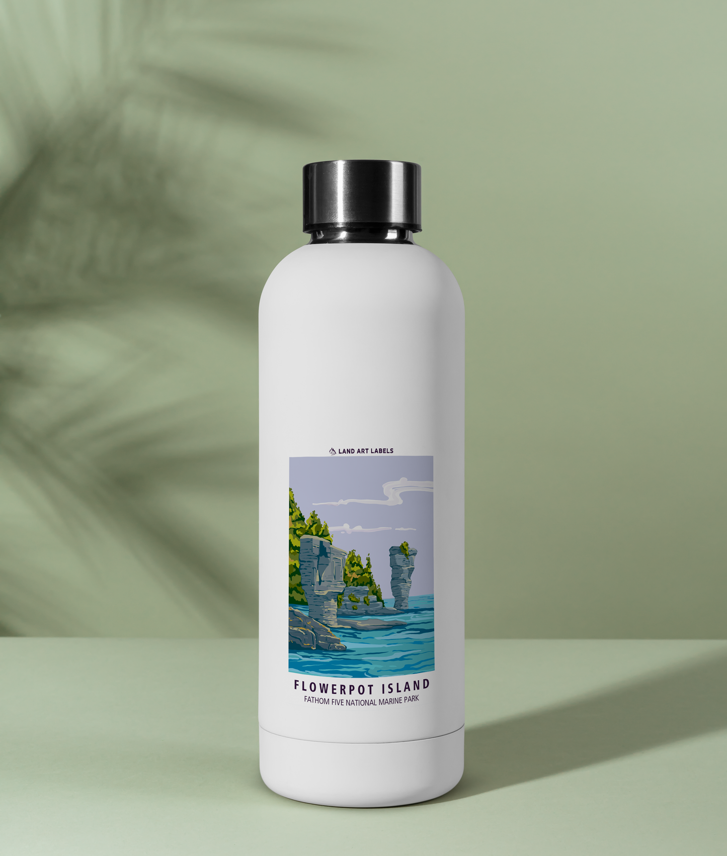 Bruce Peninsula, Flowerpot Island - Card Sticker