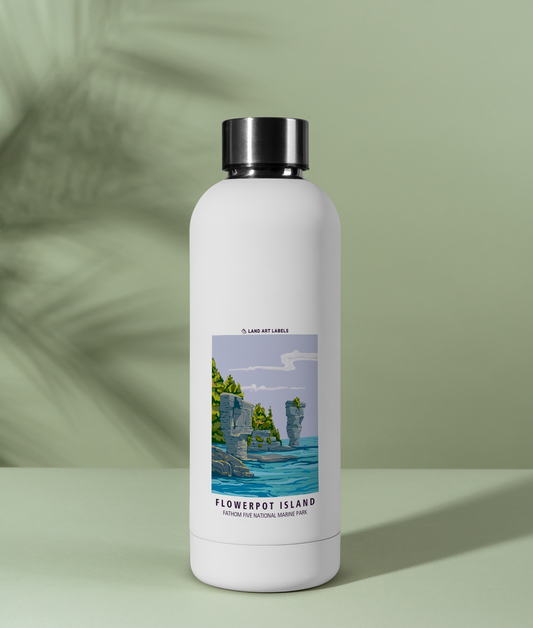 Bruce Peninsula, Flowerpot Island - Card Sticker