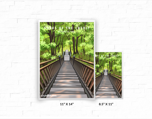 Forks Of The Credit Provincial Park, Boardwalk - Poster