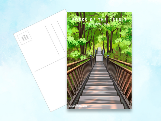 Forks Of The Credit Provincial Park, Boardwalk - Postcard