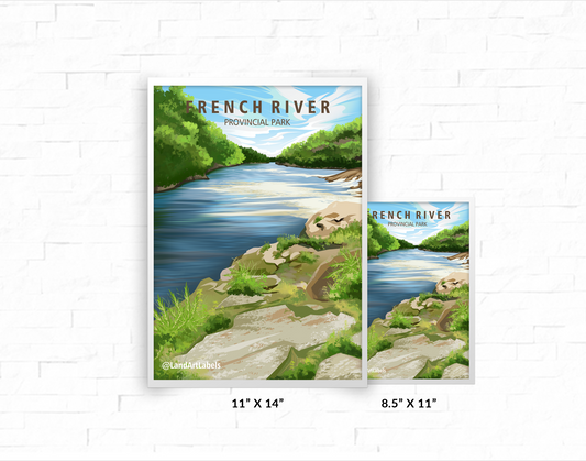 French River Provincial Park - Poster
