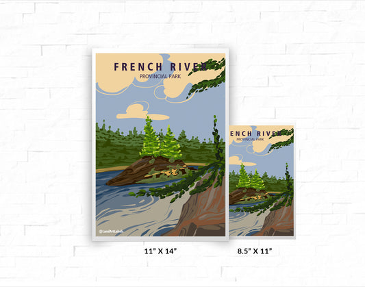 French River Provincial Park - Poster
